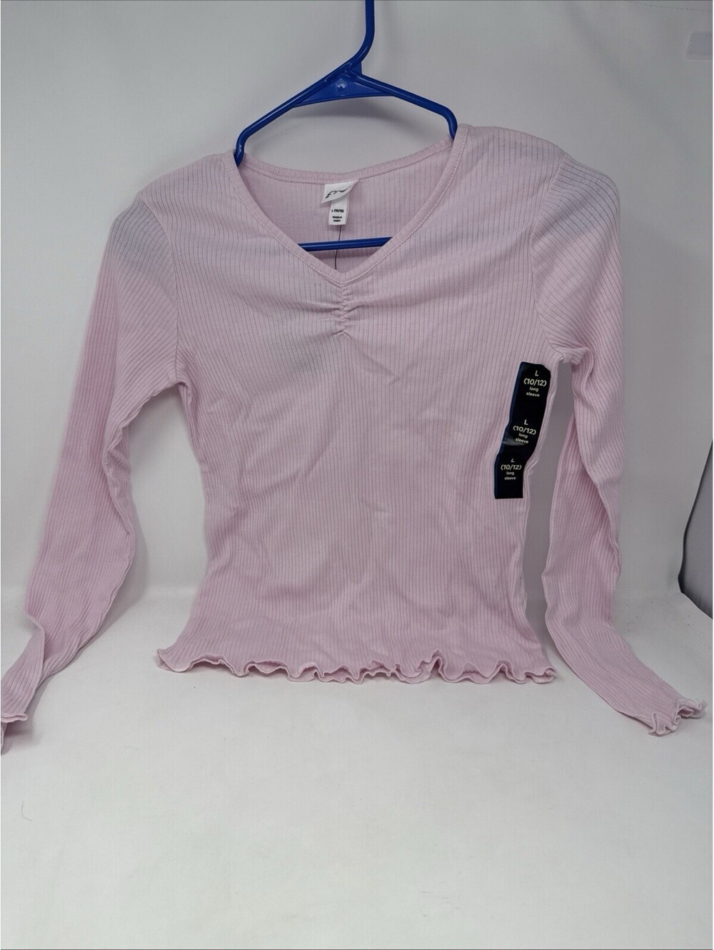 Art Class: Women's Large Pink Long Sleeve Shirt